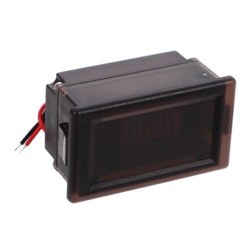 Sosoport Wasserdichter Batteriekapazitäts Voltmeter mit Elektronischer Anzeige Präziser Lithiumbatterie Monitor für Elektrofahrzeuge Vielseitiges Batterieanzeigegerät von Sosoport