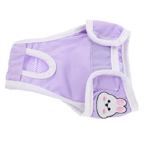 Sosoport Wiederverwendbare Windeln für Kleine Rassen Atmungsaktive und Hautfreundliche Periodenunterwäsche Waschbare Hygienehose für Hündinnen in Hitze Passend für Corgi und Kleine Hunde von Sosoport