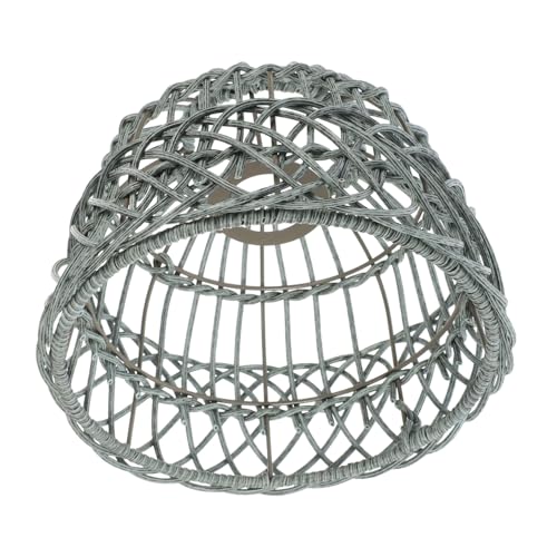 Sosoport Woven Pendant Lamp Shade Imitation Rattan Deckenleuchte für Restaurant Bar Wohnzimmer Fassung Rustikal Gemütliche Atmosphäre Einfach Montage Sosoport Woven Pendant Lamp Shade Imitation Rattan Deckenleuchte für Restaurant Bar Wohnzimmer Fassung Rustikal Gemütliche Atmosphäre Einfach Montage von Sosoport