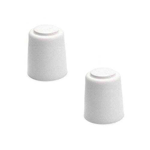 Sossai® 2 x Türstopper NTS | Modell: Bernd | Höhe: 30mm | Ø: 27mm | Farbe: weiß | Zum Schrauben (Inkl. Befestigungsmaterial) | Bodenmontage Sossai® 2 x Türstopper NTS | Modell: Bernd | Höhe: 30mm | Ø: 27mm | Farbe: weiß | Zum Schrauben (Inkl. Befestigungsmaterial) | Bodenmontage von Sossai