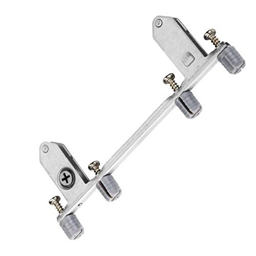 1 Paar Fronthalter (Dübelversion 10 x 11,5 mm) Frontbefestigung für Schubkastensysteme JUNKER-SLIM weiß Höhe 199 mm von Sotech von SOTECH