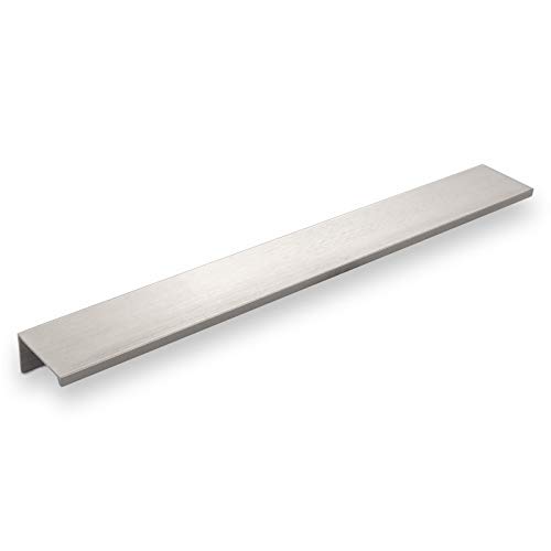 SOTECH 10er Set Alu Möbelgriff SEARL 280 mm Edelstahloptik Profilgriff Schubladengriff Küchengriff von SOTECH