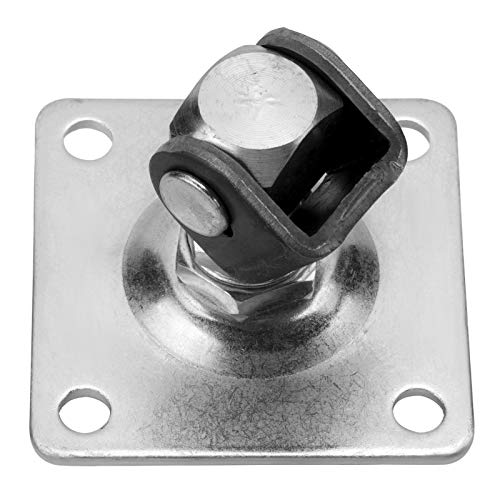 2 x Torangel verstellbar M20 mit Anschraubplatte 100 x 100 mm Torbeschlag Stahltorscharnier Stahltorband von SO-TECH® von SOTECH