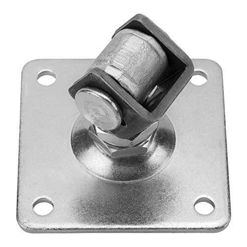 2 x Torangel verstellbar M24 mit Anschraubplatte 120 x 120 mm Torbeschlag Stahltorscharnier Stahltorband von SO-TECH® von SOTECH