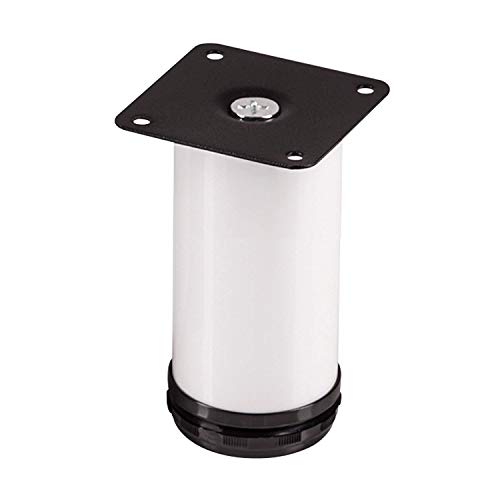 4er-Set Möbelfuß Jimmy weiß Ø 50 mm/Höhe: 150 mm Sockelfuß von SO-TECH von SOTECH