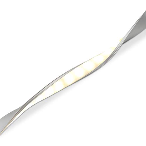 5 x biegsames LED Profil-42 Aluminium eloxiert 1000 x 17 x 5 mm mit opaler Abdeckung für LED Streifen bis 12 mm Breite Leiste Profilleiste Aufbauprofil von SO-TECH® von SOTECH