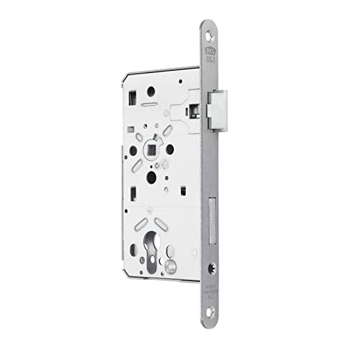 BKS Türschloss PZ-Schloss Klasse 3 Dornmaß 55 mm Stulp 20 mm DIN Rechts Entfernung 72 mm Haustürschloss Stahl-Einsteckschloss von SOTECH für Haustüren von SOTECH