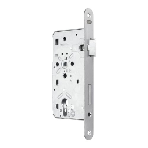 BKS Türschloss PZ-Schloss Klasse 4 Dornmaß 55 mm Stulp 24 mm DIN Rechts Entfernung 72 mm Einsteckschloss Stahl-Objektschloss von SOTECH für Haustüren von SOTECH