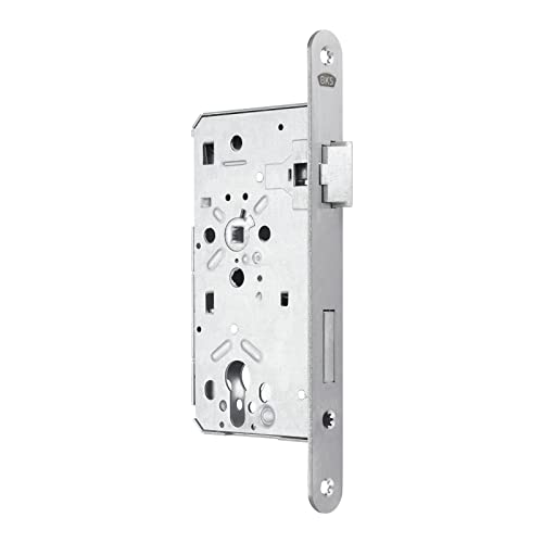 BKS Türschloss PZ-Schloss Klasse 4 Dornmaß 55 mm Stulp 20 mm DIN Rechts Entfernung 72 mm Stahl-Objektschloss von SOTECH für Haustüren von SOTECH