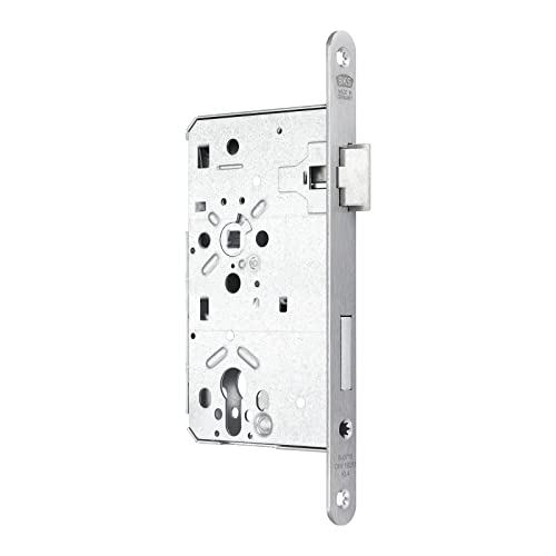 BKS Türschloss PZ-Schloss Klasse 4 Dornmaß 65 mm Stulp 20 mm DIN Rechts Entfernung 72 mm Haustürschloss Gebäudeschloss von SOTECH für Haustüren von SOTECH
