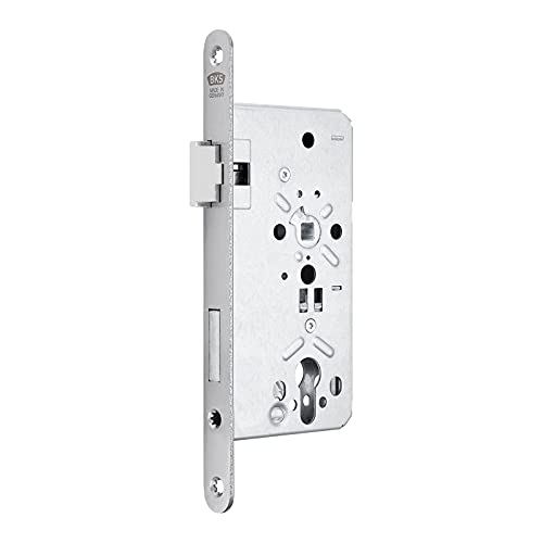 BKS Türschloss Profilzylinderschloss Klasse 3 Dornmaß 55 mm Stulp 20 mm DIN Links Entfernung 72 mm Stahl-Einsteckschloss von SOTECH für Eingangstüren BKS Türschloss Profilzylinderschloss Klasse 3 Dornmaß 55 mm Stulp 20 mm DIN Links Entfernung 72 mm Stahl-Einsteckschloss von SOTECH für Eingangstüren von SOTECH