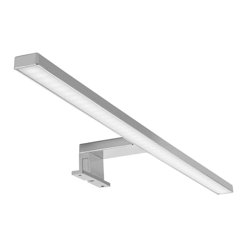 SOTECH LED Aufbauleuchte SKY 600 mm neutralweiß (4000K) 230V / 8W chrom poliert Spiegelleuchte Schrankleuchte Badleuchte von SOTECH