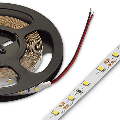 LED Stripe 2835 12 VDC 6 Watt/m 5 m Breite 8 mm Höhe 1,2 mm neutralweiß 5000K kürzbar dimmbar Lichtband Streifen von SO-TECH® von SOTECH