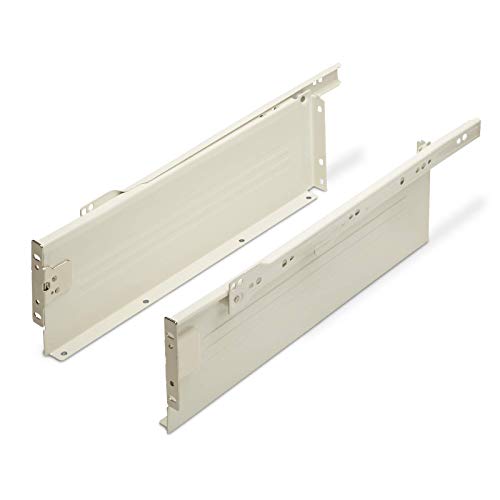 SOTECH Schubladensystem MetallBox Zargenhöhe: 118 mm/Nennlänge: 500 mm cremeweiß Schublade Schubkasten SOTECH Schubladensystem MetallBox Zargenhöhe: 118 mm/Nennlänge: 500 mm cremeweiß Schublade Schubkasten von SOTECH