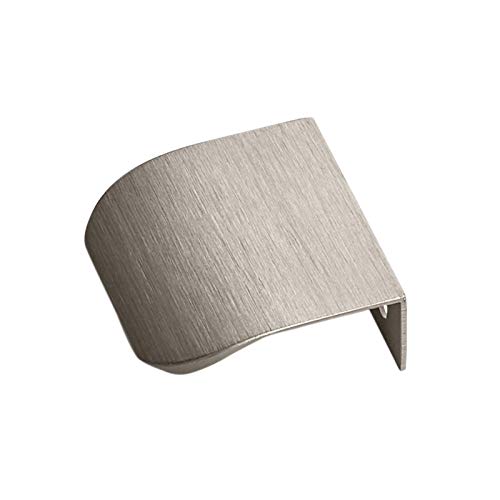 Griffleiste Möbelgriff OLA Länge 40 mm BA 20 mm Edelstahloptik gebürstet Küchengriff Schubkastengriff Griffprofil Schrankgriff Aluminium von SO-TECH® von SOTECH