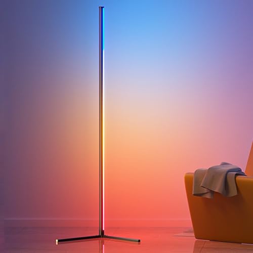 Sotipevs LED Stehlampe Wohnzimmer, WiFi RGB Stehlampe Dimmbar Funktioniert, 155cm Led Stehleuchte mit APP, DIY-Modus,16 Millionen Farben, 44+ Szenenmodi, Musikmodi & Timing-Funktion Deko Schlafzimmer Sotipevs LED Stehlampe Wohnzimmer, WiFi RGB Stehlampe Dimmbar Funktioniert, 155cm Led Stehleuchte mit APP, DIY-Modus,16 Millionen Farben, 44+ Szenenmodi, Musikmodi & Timing-Funktion Deko Schlafzimmer von Sotipevs