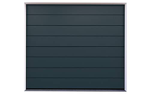DoorHan Sektional Garagentor mit Antrieb und Handsender | zu Selbstmontage | Größen wählbar | 5 Farben (3000 x 2030, RAL 7016 Anthrazitgrau) von Sotra