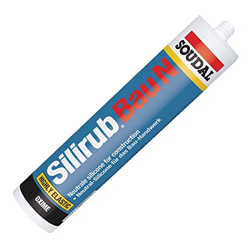 Soudal Silirub Bau N Bausilikon Silikon Dichtstoff 310ml Kartusche (braun) von Soudal N.V.