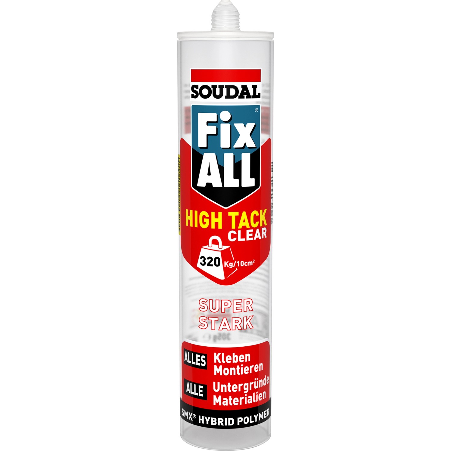 Fix All High Tack Clear Kraftkleber 305 g von Soudal