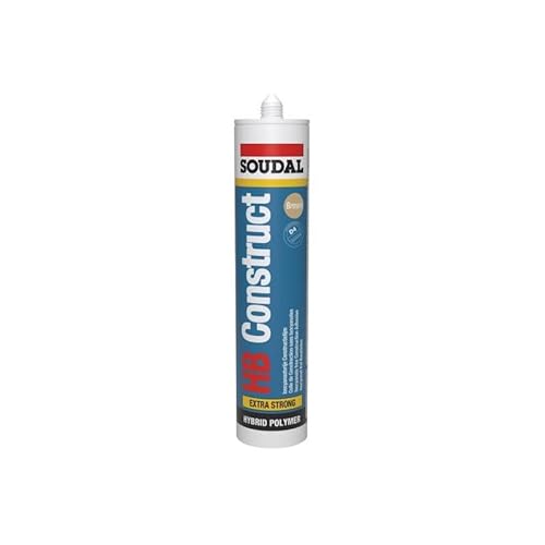 HB Construct (D4) Hybrid Polymer Kleber Soudal weiß von Soudal