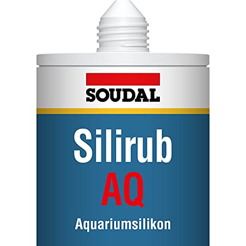 Soudal Silikon-Kartusche für Aquaristik schwarz 310 ml von Soudal