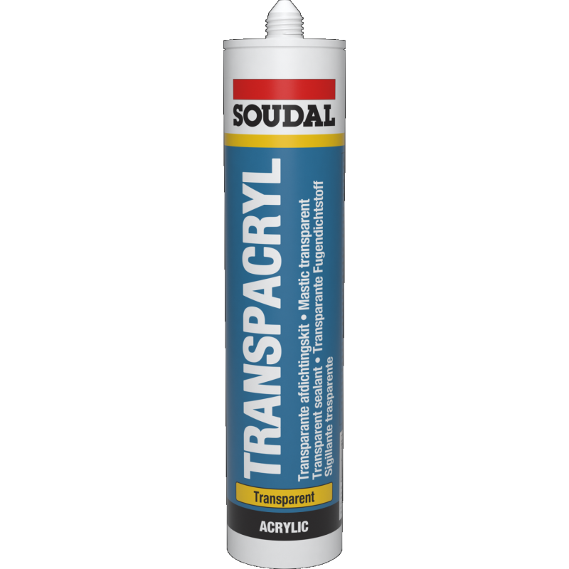 SOUDAL TRANSPACRYL Acryl überstreichbarer Fugendichtstoff 310ml Kartusche transparent SOUDAL TRANSPACRYL Acryl überstreichbarer Fugendichtstoff 310ml Kartusche transparent von Soudal N.V.