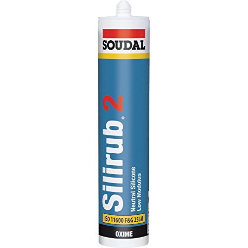 Soudal 102392 Neutralsilikon Silirub 2" 310ml in weiÃŸ von Soudal