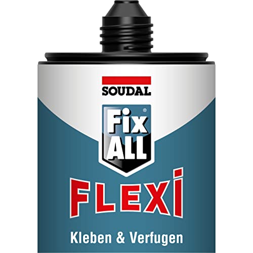 Soudal 105593 Fix All Flexi, Universalkleber, 470 g, weiß, mit Clipdüse von Soudal