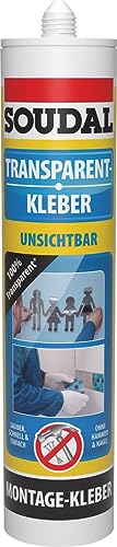 Soudal 127120 Transparent Kleber, 310 g Soudal 127120 Transparent Kleber, 310 g von Soudal