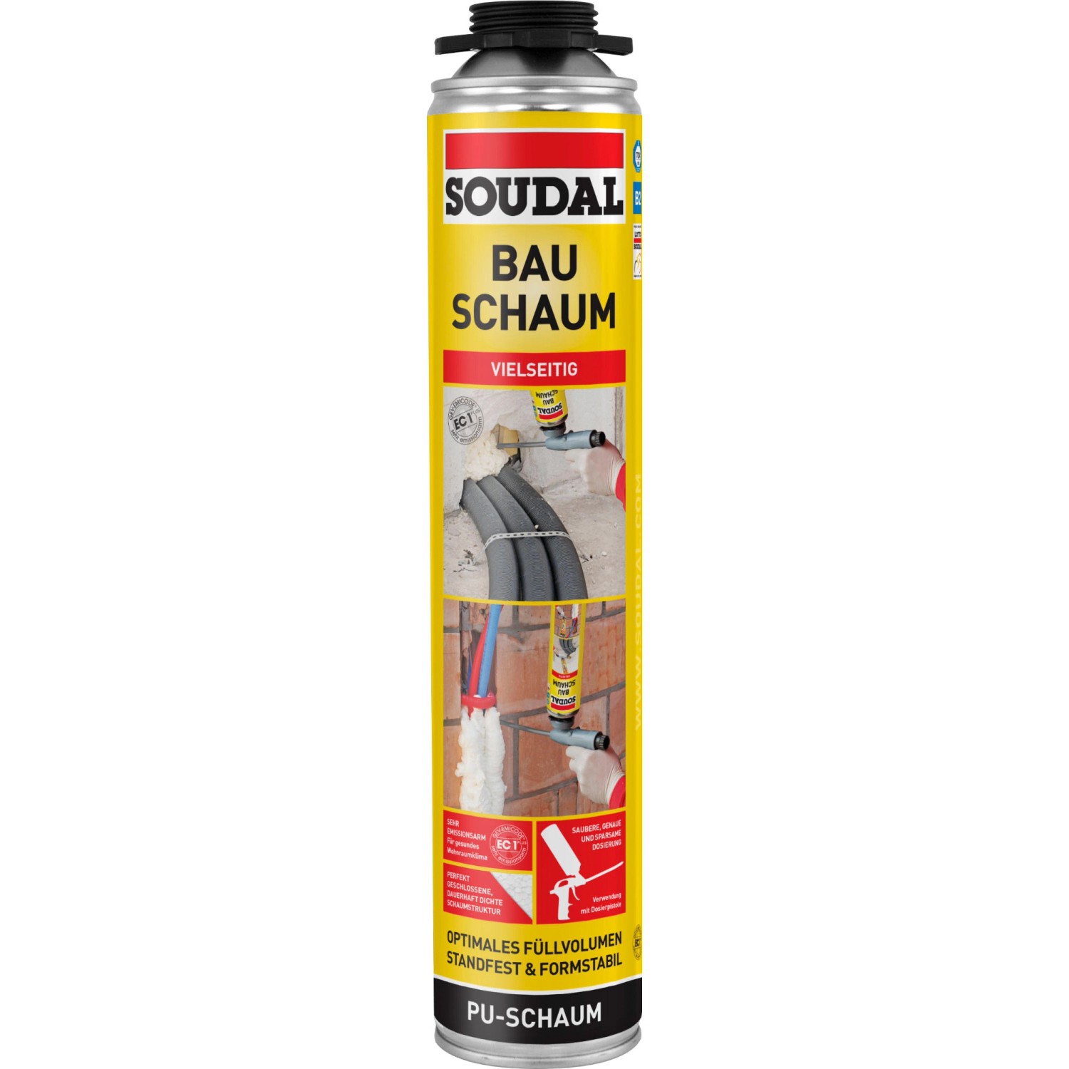 Soudal Bauschaum B2 750 ml von Soudal