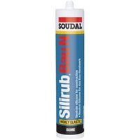 Soudal Bausilikon Silirub N schwarz 310 ml von Soudal