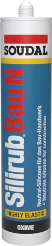 Soudal Bausilikon Silirub N schwarz 310 ml Soudal Bausilikon Silirub N schwarz 310 ml von Soudal