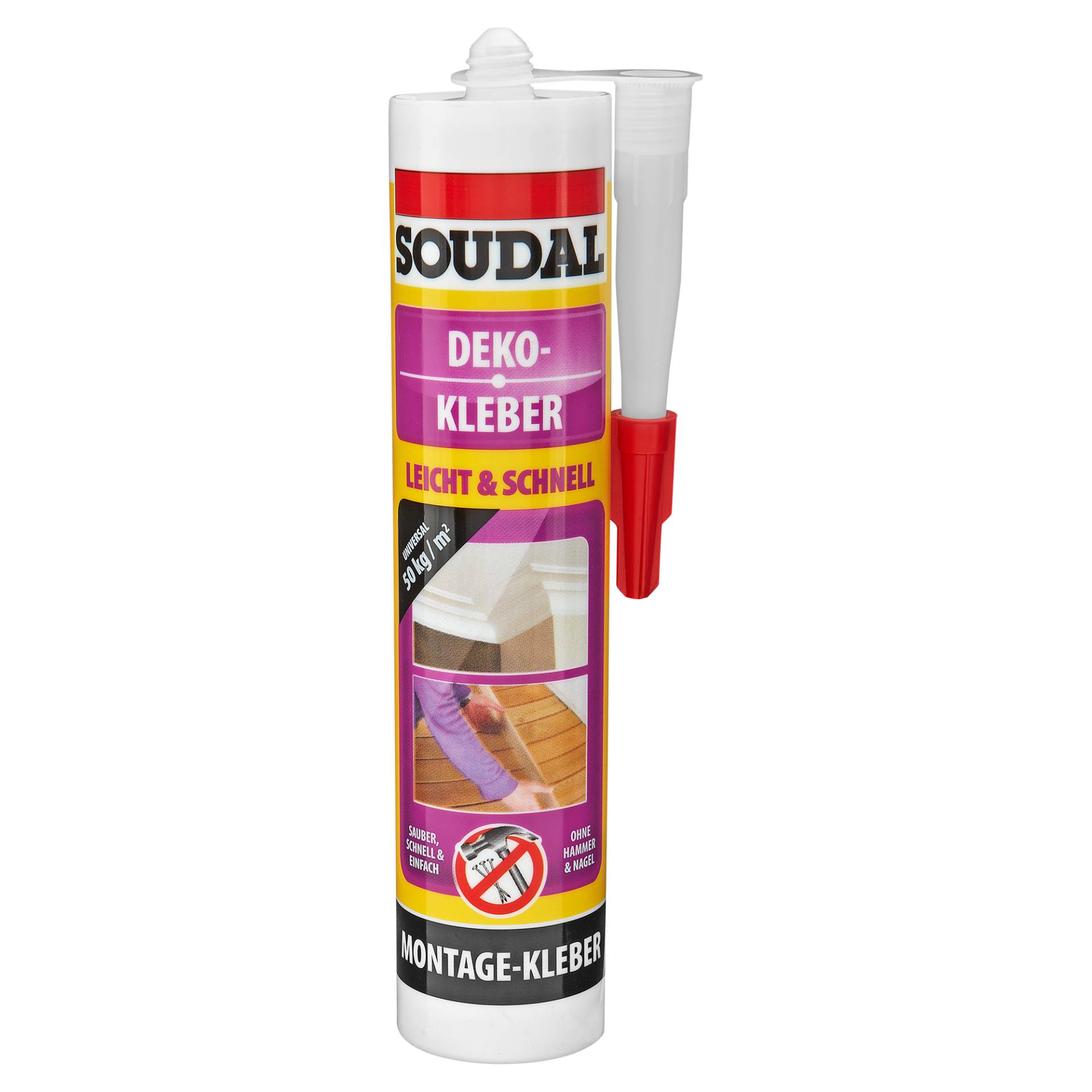 Soudal Dekokleber weiß 390 g Soudal Dekokleber weiß 390 g von Soudal