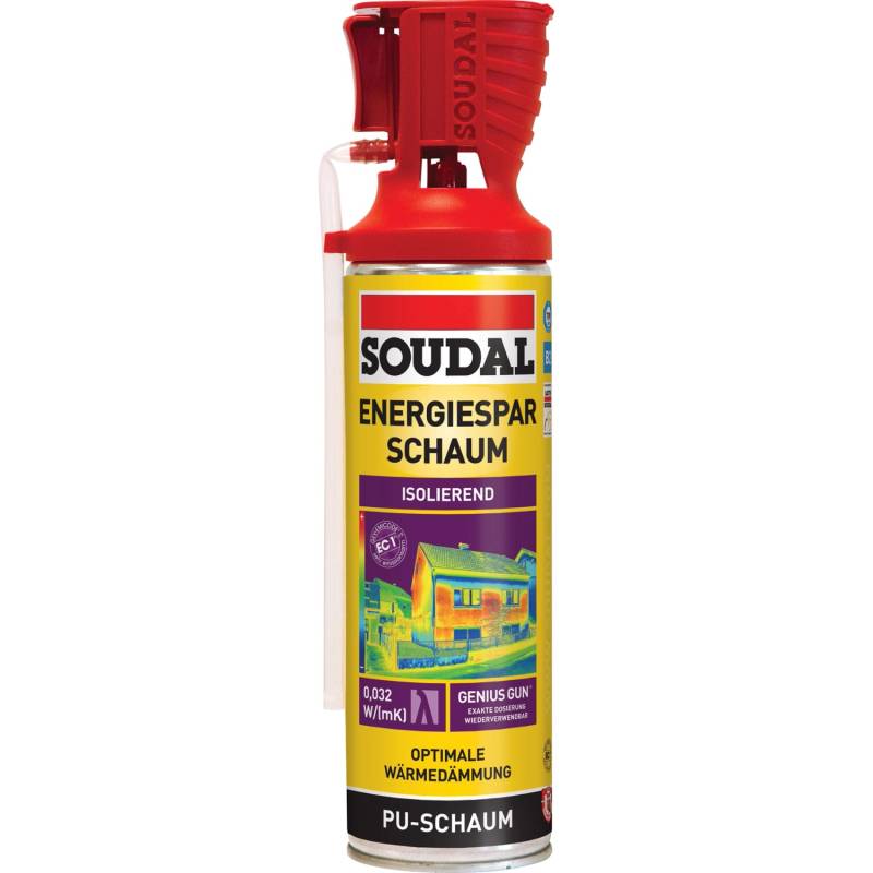 Soudal Energiesparschaum B2 Genius Gun 500 ml von Soudal