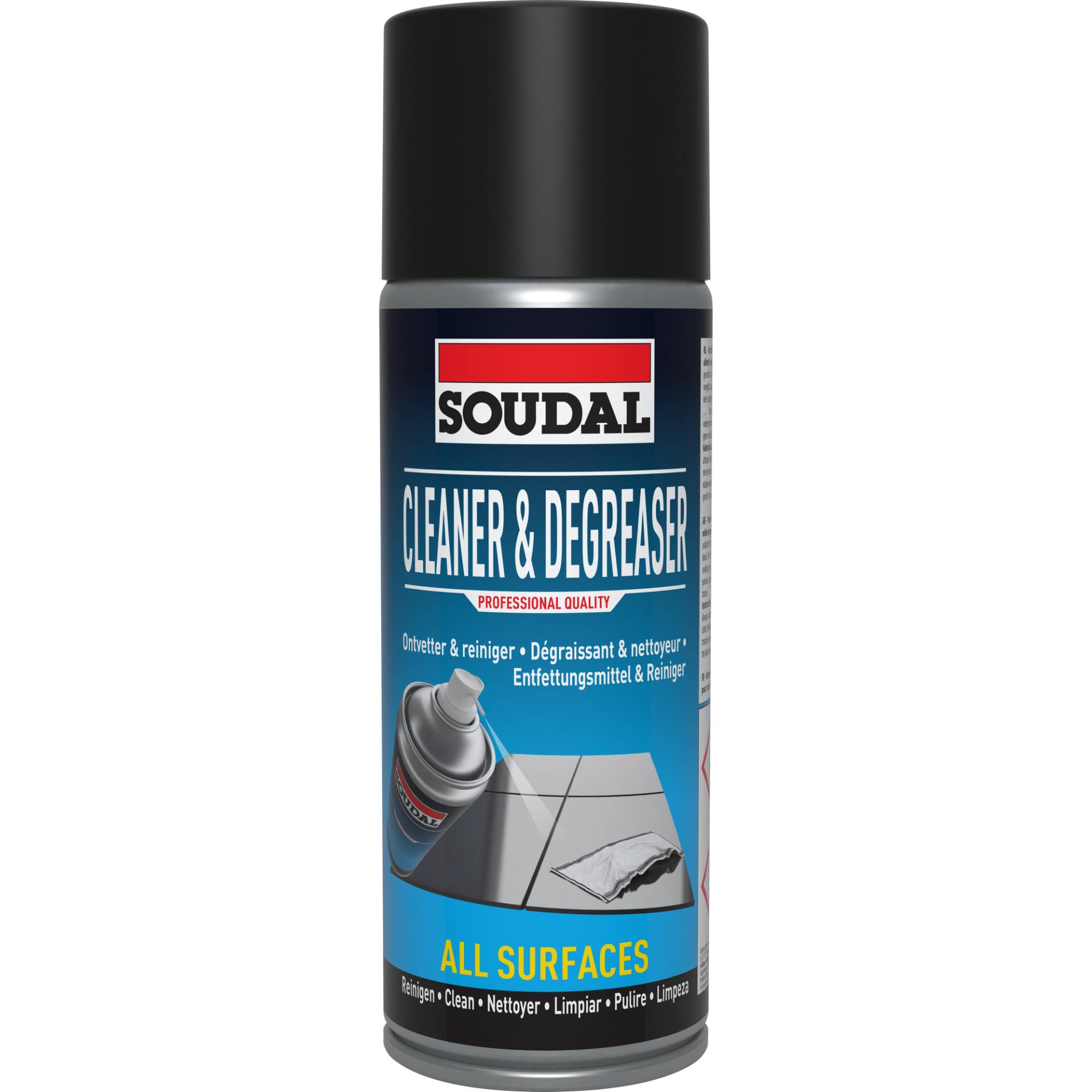 Soudal Entfetter- und Reinigungsspray 400 ml Soudal Entfetter- und Reinigungsspray 400 ml von Soudal