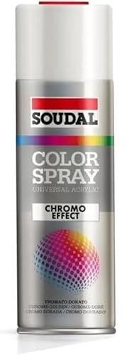 Soudal Farbe Spray Chrom-Effekt Silber Spiegeleffekt 400 ml Soudal Farbe Spray Chrom-Effekt Silber Spiegeleffekt 400 ml von Soudal