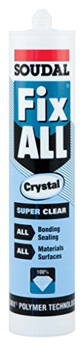 Soudal Fix All Super Strong Kleb- / Dichtstoff 290ml Kartusche Crystal Clear von Soudal