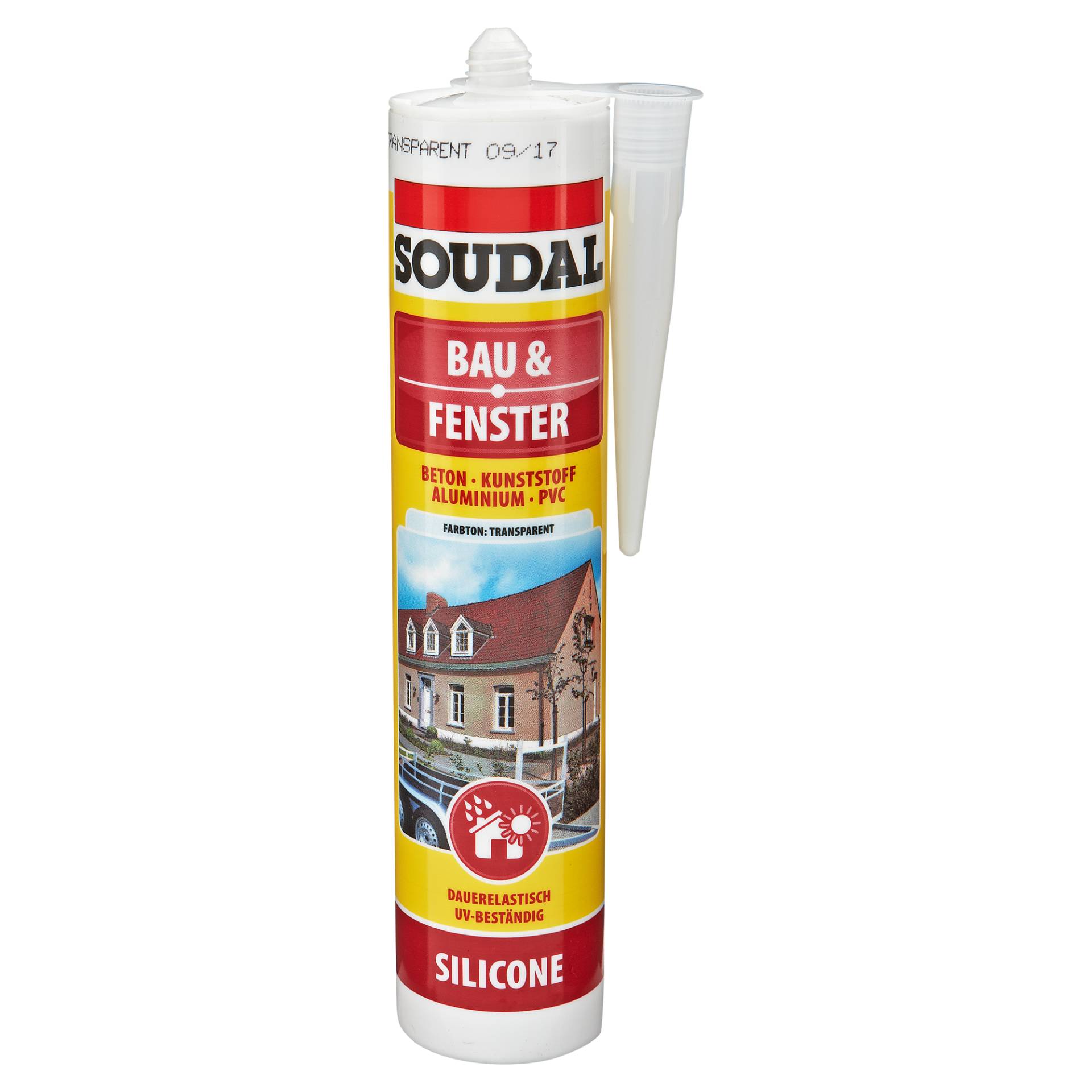 Soudal Fugendichtstoff Silikon 300 ml Soudal Fugendichtstoff Silikon 300 ml von Soudal