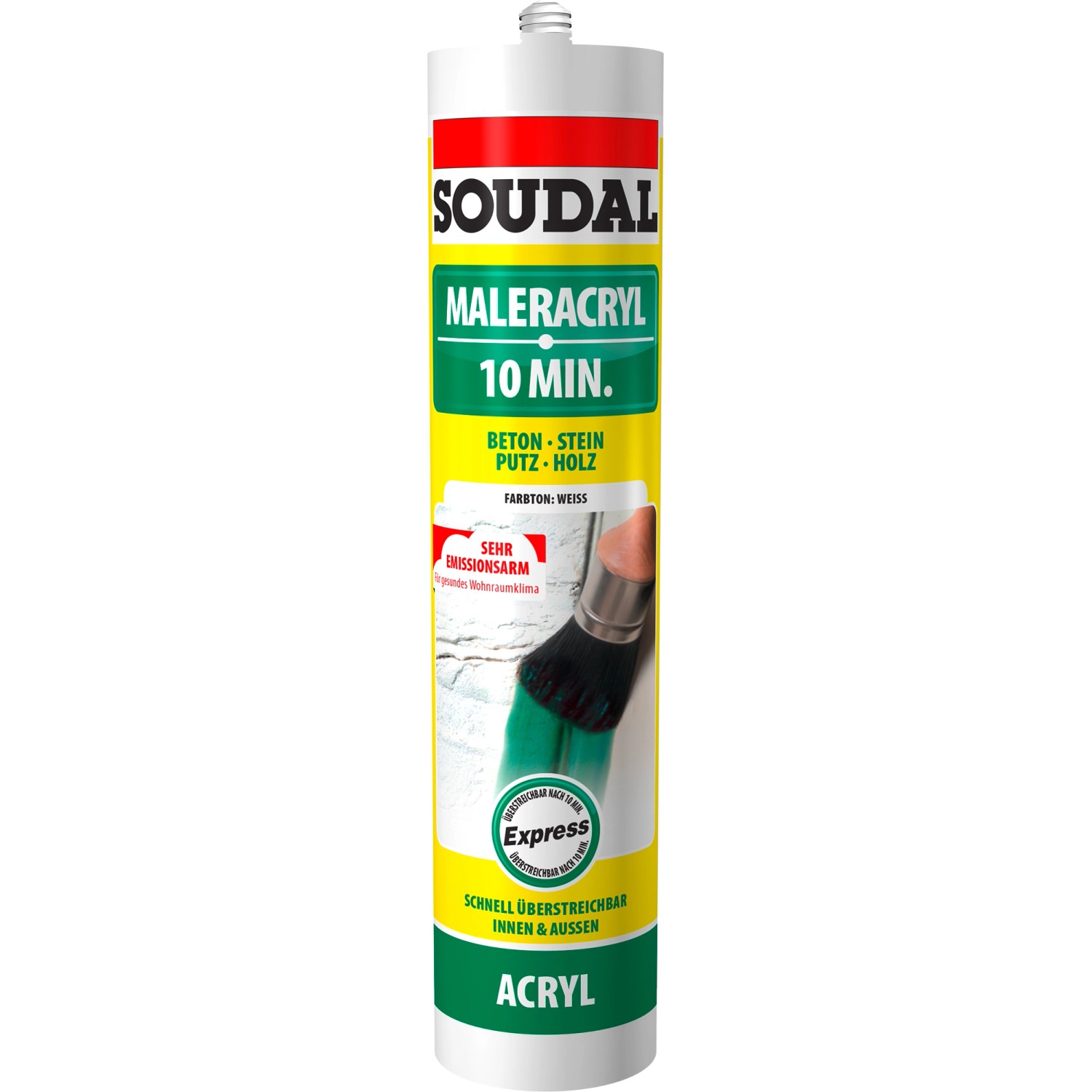 Soudal Maleracryl 10 min-Express Weiß 300 ml von Soudal