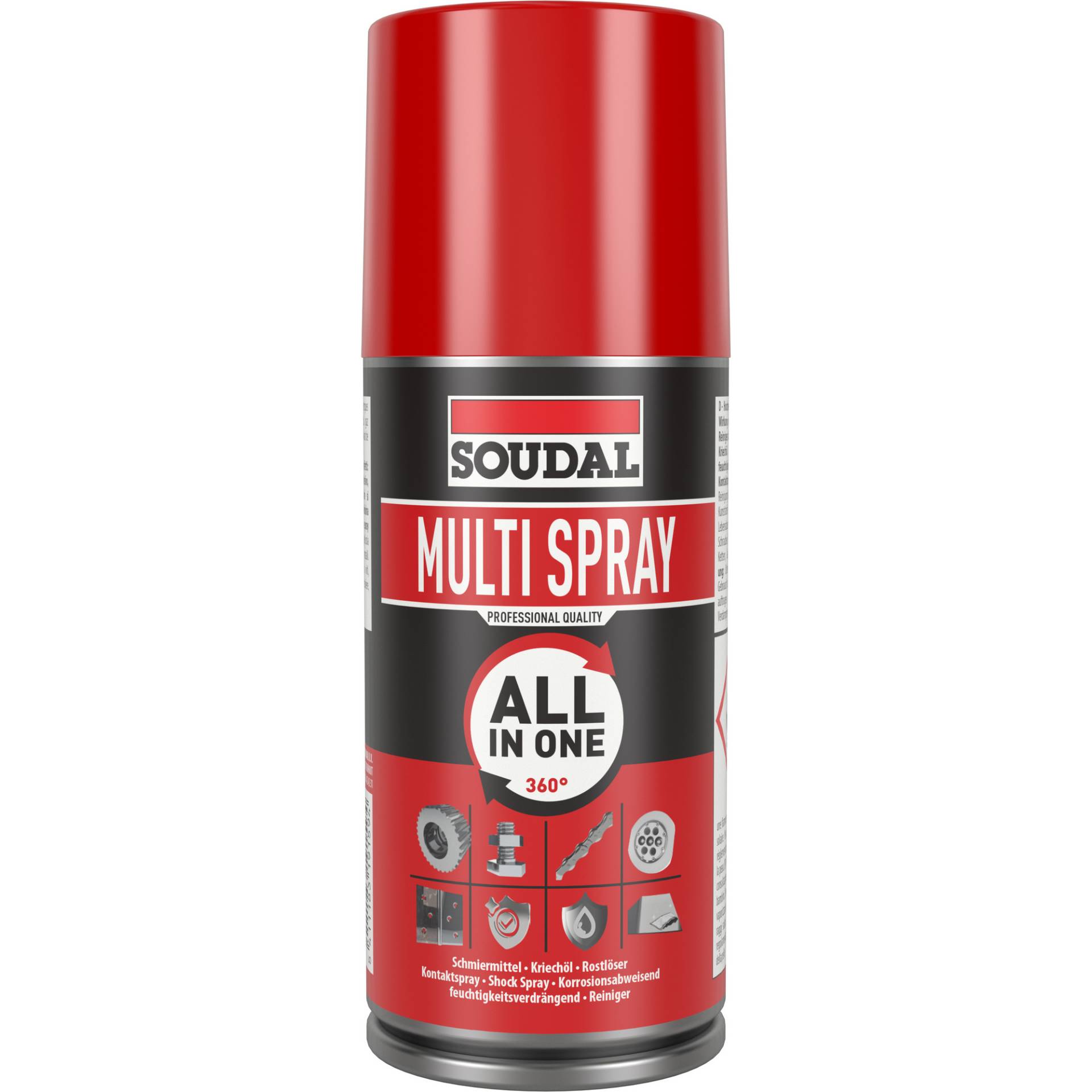 Soudal Multifunktionsspray 'All in One 360°' 150 ml Soudal Multifunktionsspray 'All in One 360°' 150 ml von Soudal