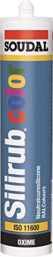 Soudal Neutralsilikon Silirub Color RAL9007 grau Alu 300 ml Soudal Neutralsilikon Silirub Color RAL9007 grau Alu 300 ml von Soudal