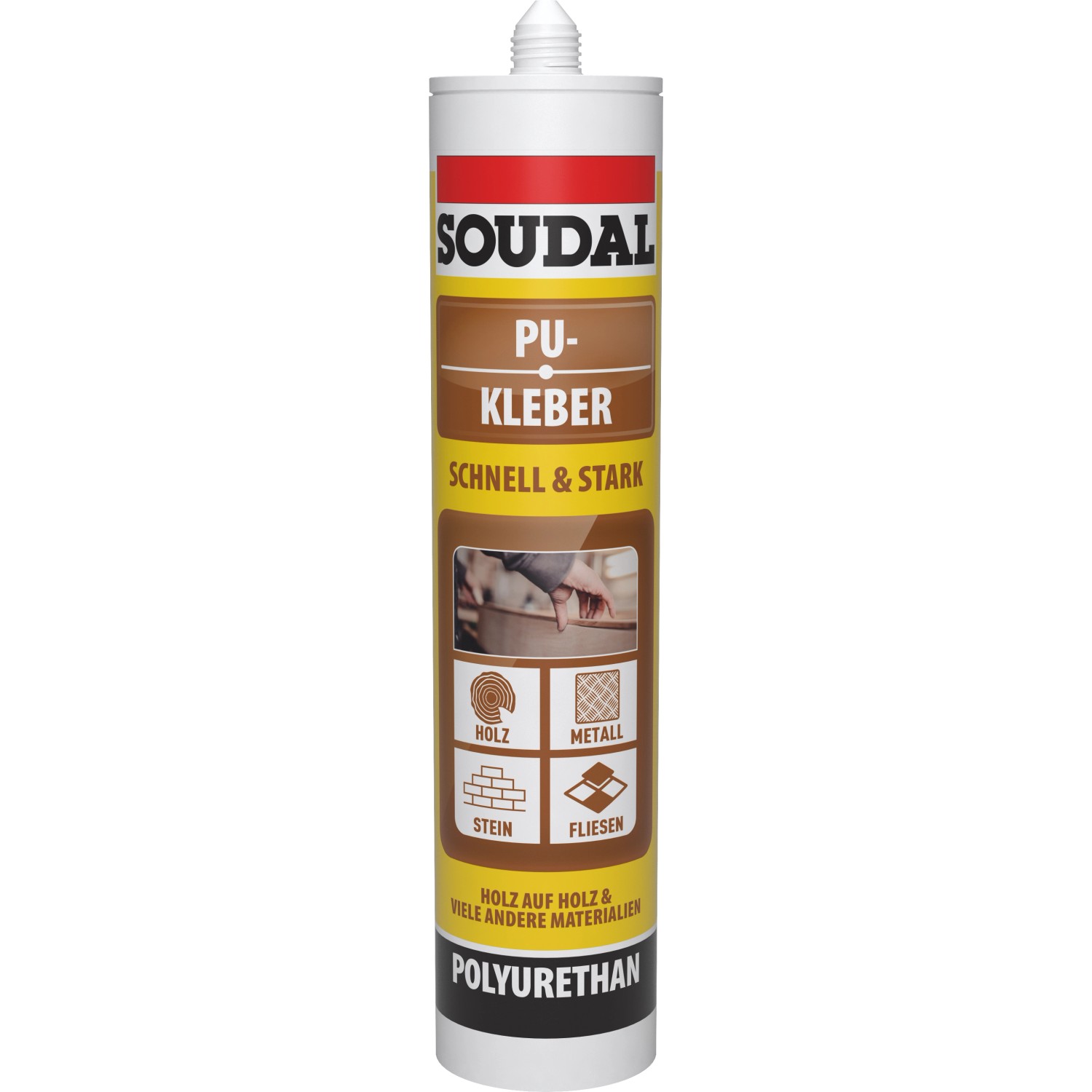 Soudal PU-Kleber Beige 425 g von Soudal