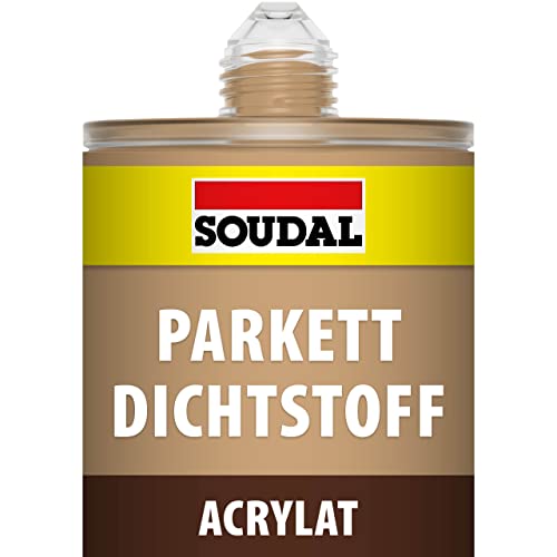 Soudal Parkettdichtstoff Massivholz-, Parkett-, Laminat- und Korkböden 290 ml Eiche hell von Soudal