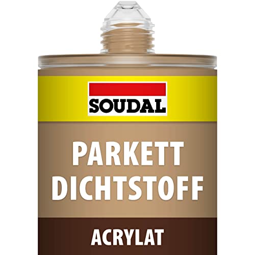 Soudal Parkettdichtstoff Massivholz-, Parkett-, Laminat- und Korkböden 300ml Buche von Soudal