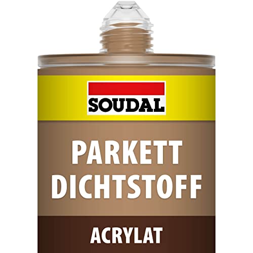Soudal Parkettdichtstoff Massivholz-, Parkett-, Laminat- und Korkböden 300ml Eiche von Soudal