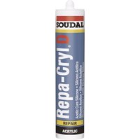 Soudal REPACRYL Spachtelmasse Herstellerfarbe Weiß 83406184 310ml von Soudal