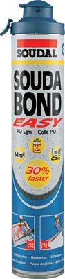 Soudal - Schaumkleber, schweißbar, Easy Click und Fix – Cond..1 Sprühdose von Soudal