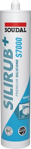 Soudal Silirub+S7000 Premium Sanitär Silikon 310 ml Kartusche - anthrazit von Soudal
