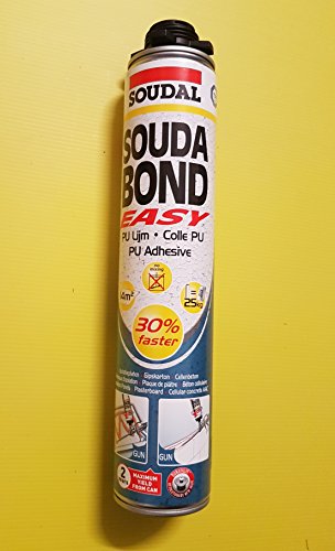 Soudal Soudabond Easy Montageschaum für Isolierstoffe, 750 ml von Soudal