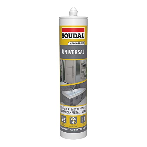 Soudal m289984 – Universal Silikon 280 ml weiß Soudal m289984 – Universal Silikon 280 ml weiß von Soudal